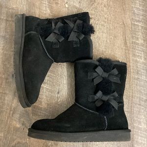 Koolaburra by Ugg Black Bow Boots